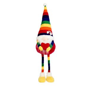 Rainbow Gonk – Standing – Large