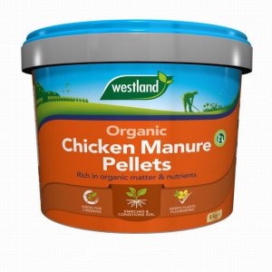 Organic Chicken Manure Pellets 8kg Tub