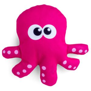 LITTLE PETFACE FLOATING OCTOPUS DOG TOY
