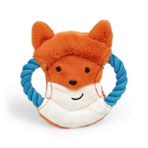 Little Petface Flingy Fox Flyer Dog Toy