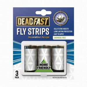 Deadfast Fly Strips Decorative 3 Pack