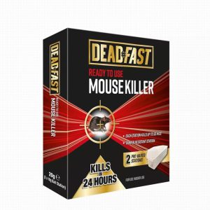 Deadfast Ready to Use Mouse Killer Bait Station 2X10g