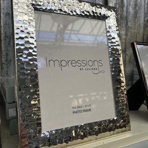 6″ x 8″ – Impressions Silver Plated Frame Glass