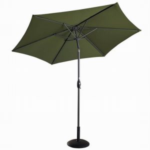 Balearic 2.7m Parasol – Forest Green