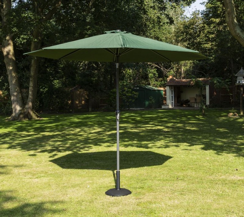 Hysterisch Kostuums potlood Sturdi Plus 3m Aluminium Round Parasol- Green Woburn Sands Emporium is your  local independent garden centre in Milton Keynes. We've been working for  over 50 years providing outdoor living to customers. Woburn