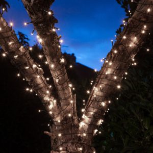 Noma 200 Fit & Forget Battery Warm White String Lights