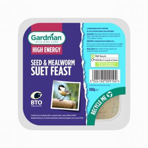 Gardman Seed and Mealworm Suet Feast
