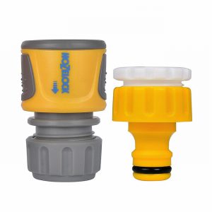 Hozelock Threaded Tap & Soft Touch Hose Connector Set