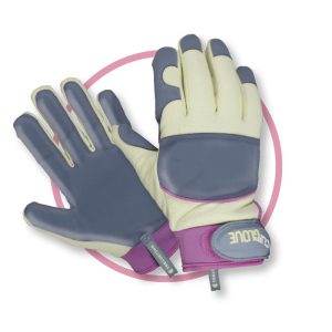 Clip Glove Leather Palm – Ladies Gloves – Medium