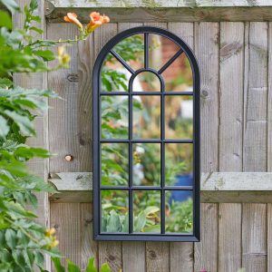 Vista Home & Garden Mirror – Black
