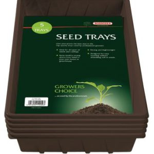 Seed Trays [5] Black