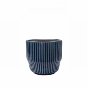 Costola Egg Pot – Saphire Blue 17cm