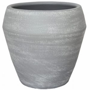 Seia Planter – Light Grey 19cm