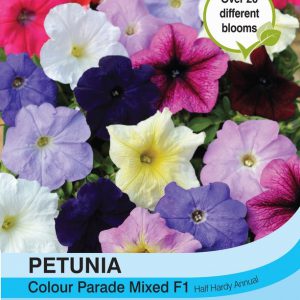 Petunia Colour Parade Mixed F1 Hybrid