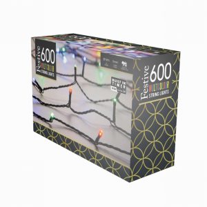 600 multifunction timer string lights -multicolour