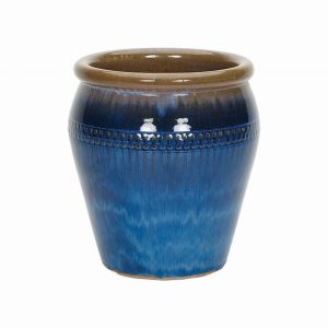 Balmoral Blue Jar 27cm