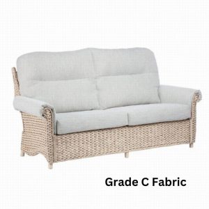 Harlow 3 Seater Sofa Natural Wash Grade C