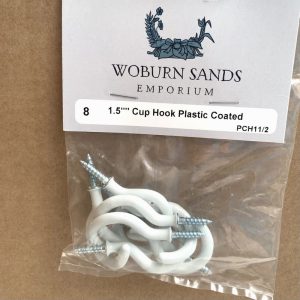 1.5″ Cup Hook Plastic Coated