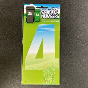 Wheelie bin number  – Meadow 4