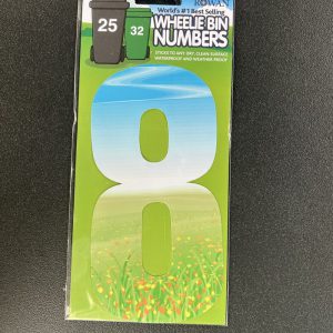 Wheelie bin number  – Meadow 8