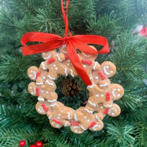 Gingerbread Men Wreath Dec