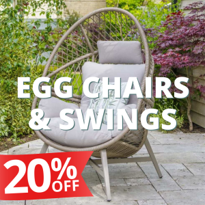 Egg Chairs and Swing Sets