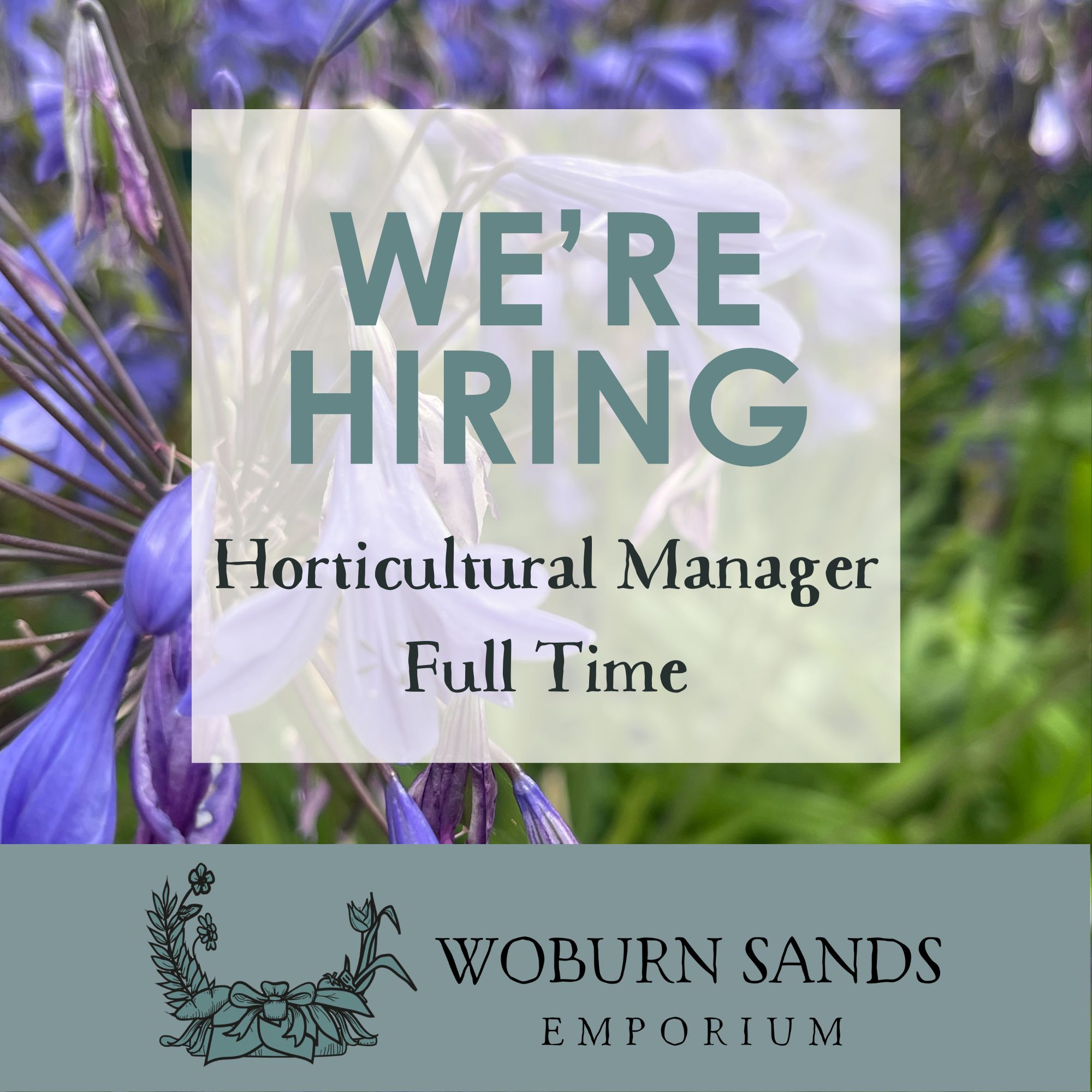 You are currently viewing Horticultural Manager  – Full Time